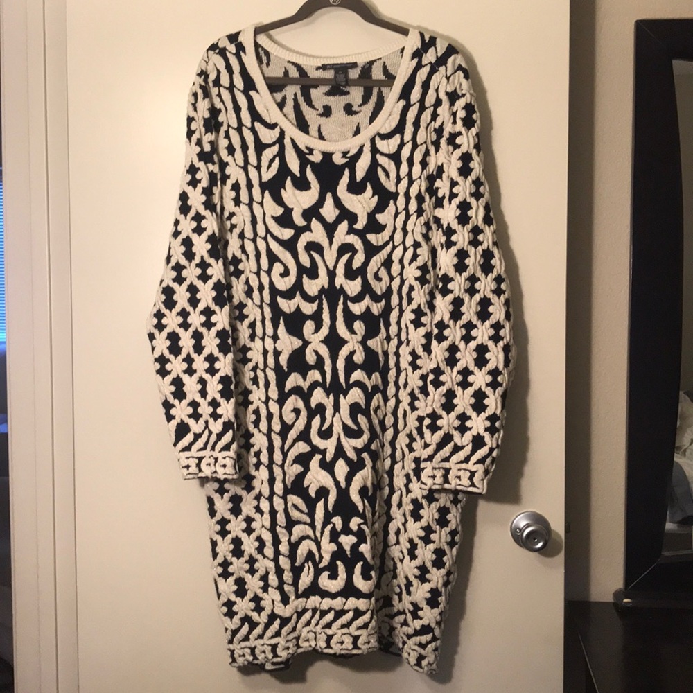 INC stretch sweater 3XL